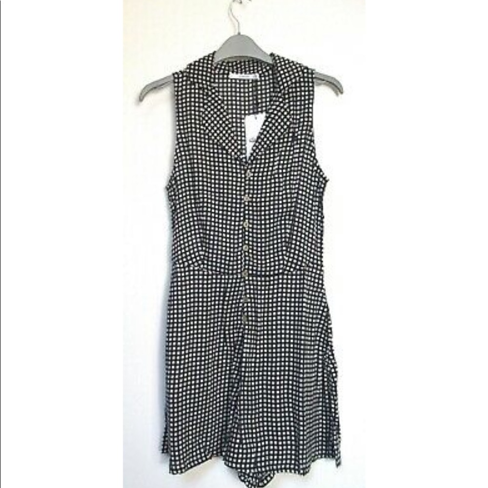 Mango Checkered Romper